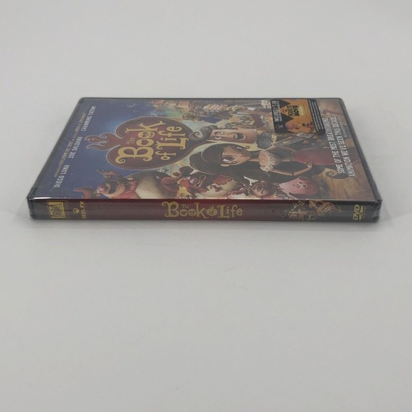Book of Life Animated Movie DVD Family Comedy Channing Tatum Del Toro NEW Sealed - Picture 5 of 8